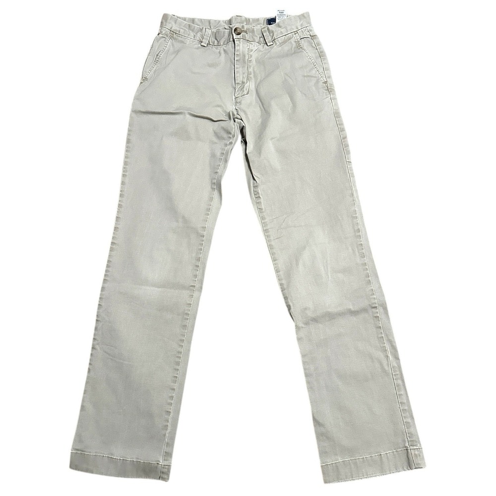 Vineyard Vines Breaker Pant Mens‎ 28x32 Stone Khaki Chino Straight Leg Preppy